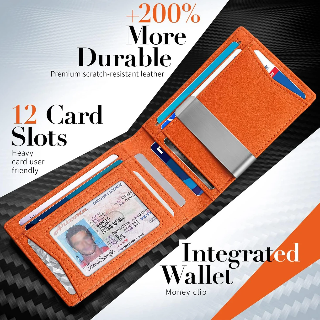 StahlGear - Carbon Portemonnaie