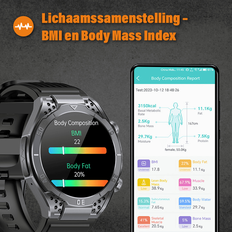 Apollo met Gratis Luna Smartwatch