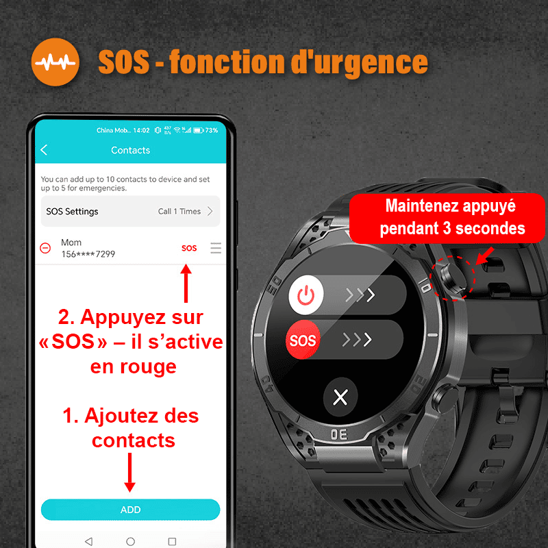 Apollo - Montre connectée ECG