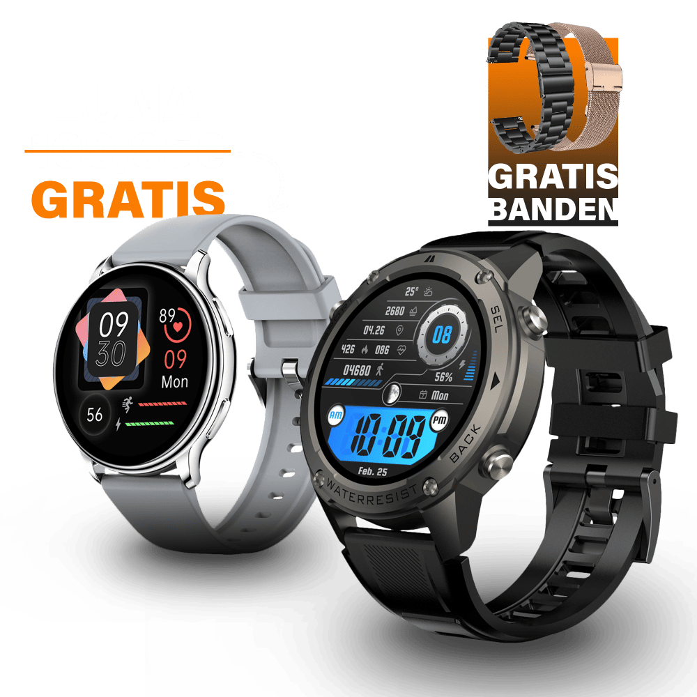 Odin met Gratis Luna Smartwatch