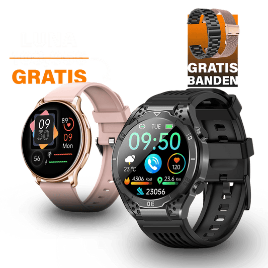 Apollo met Gratis Luna Smartwatch