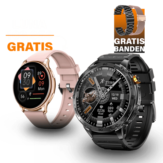 Zeus 2.0 met Gratis Luna Smartwatch
