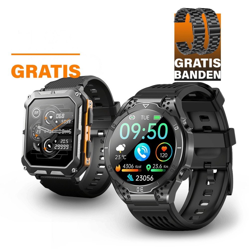 Apollo met Gratis Smartwatch