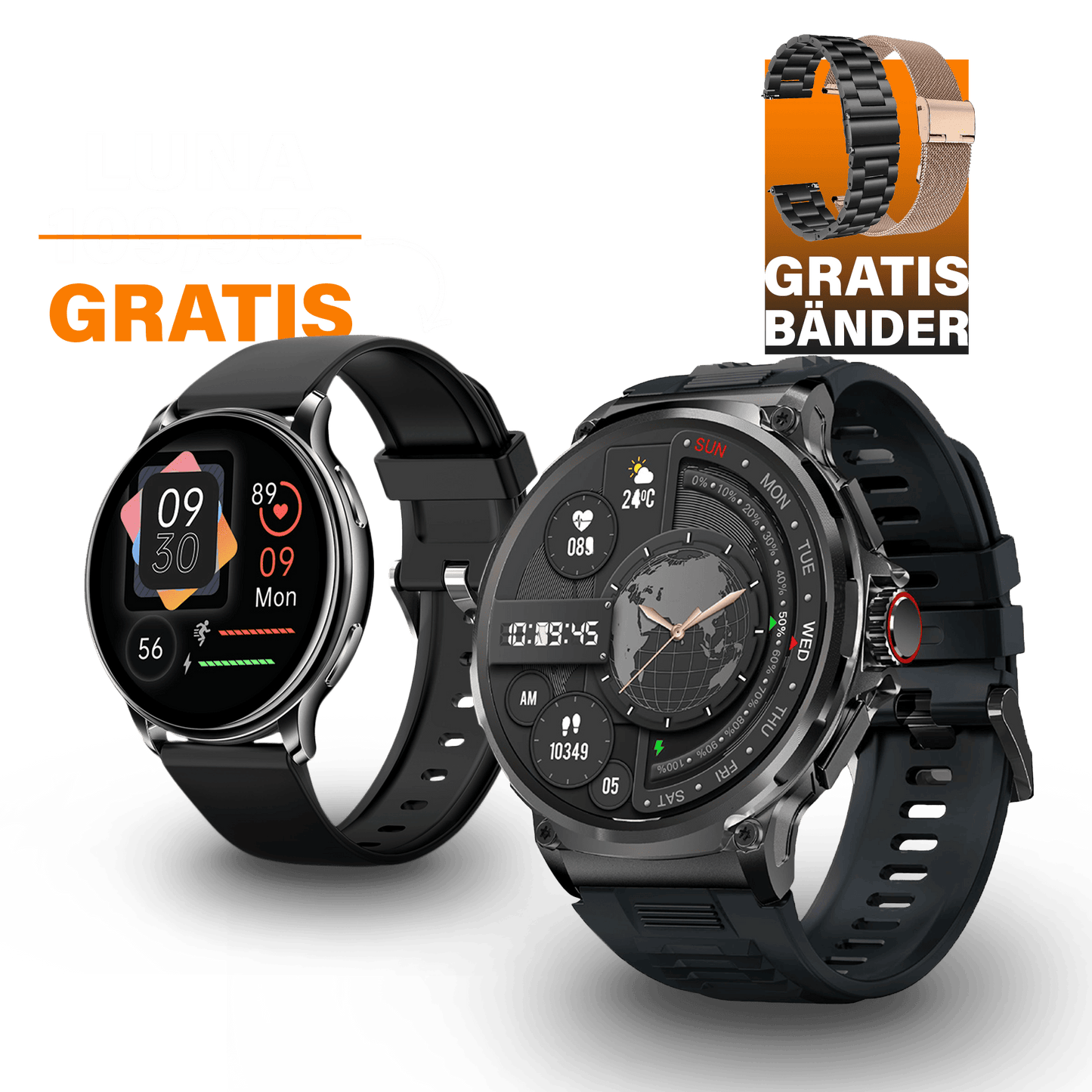 Zeus + Gratis Luna Smartwatch
