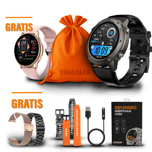 Odin Zubehör Packet + Gratis Frauen Smartwatch