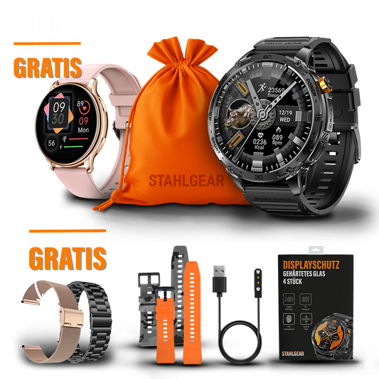Zeus 2.0 Zubehör Packet + Gratis Frauen Smartwatch