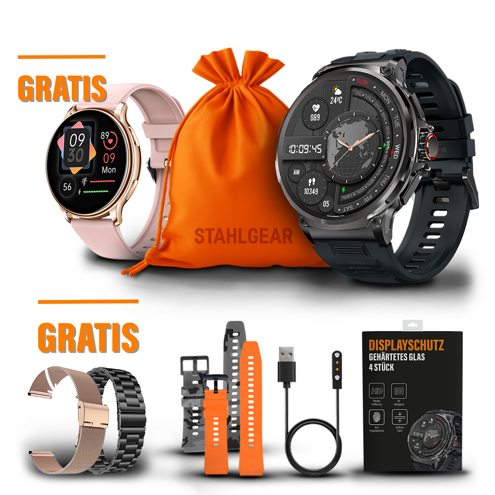 Zeus Zubehör Packet + Gratis Frauen Smartwatch